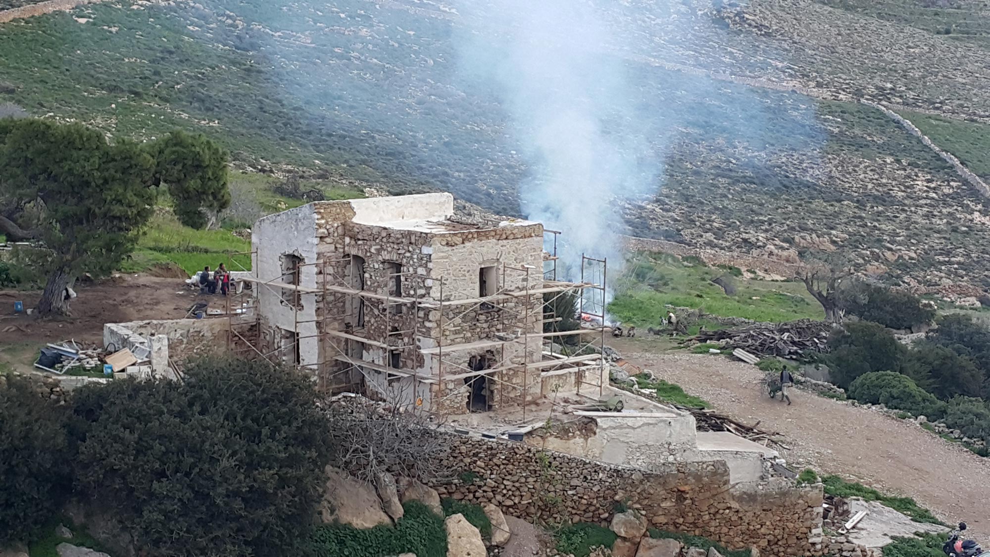 Syros farm house