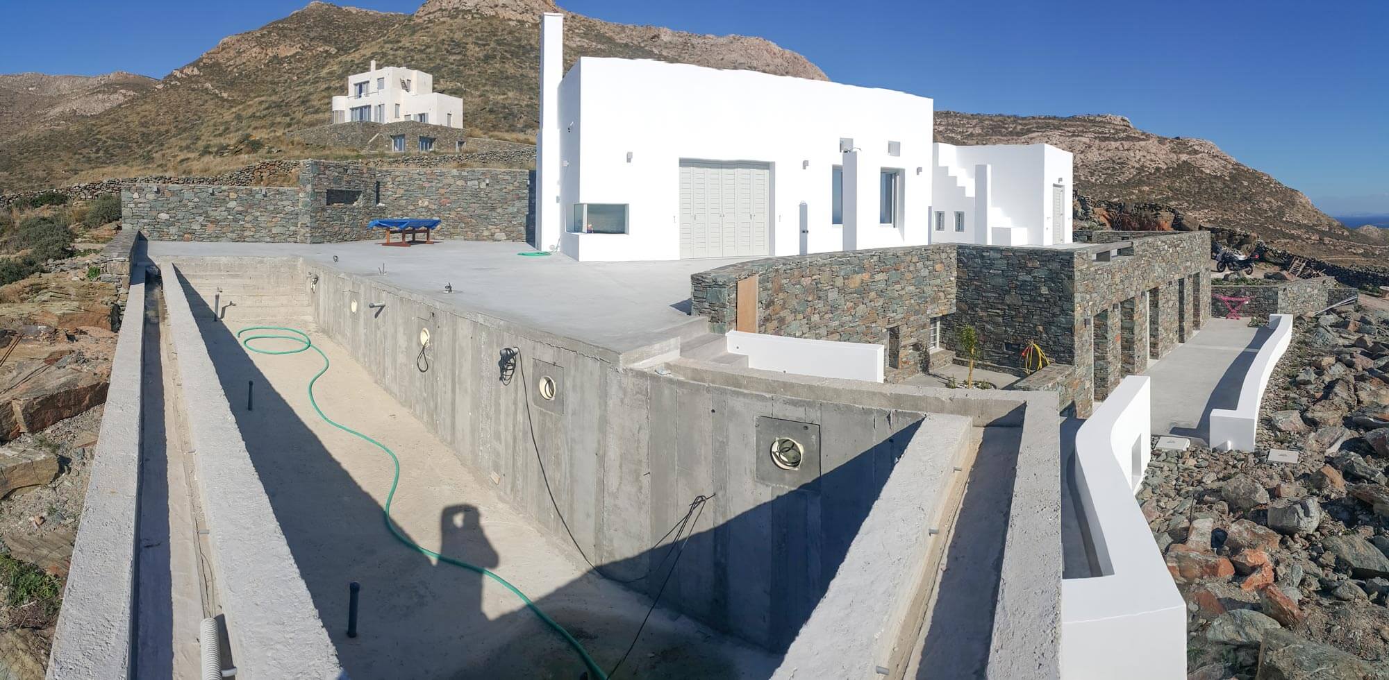 luxury villla Syros