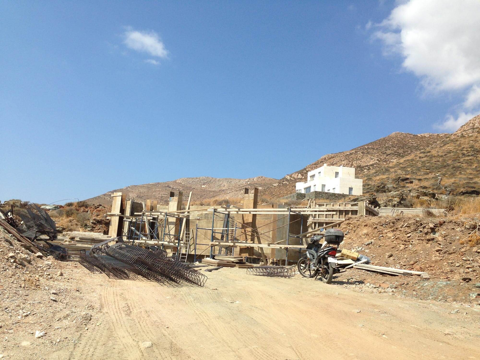 luxury villla Syros